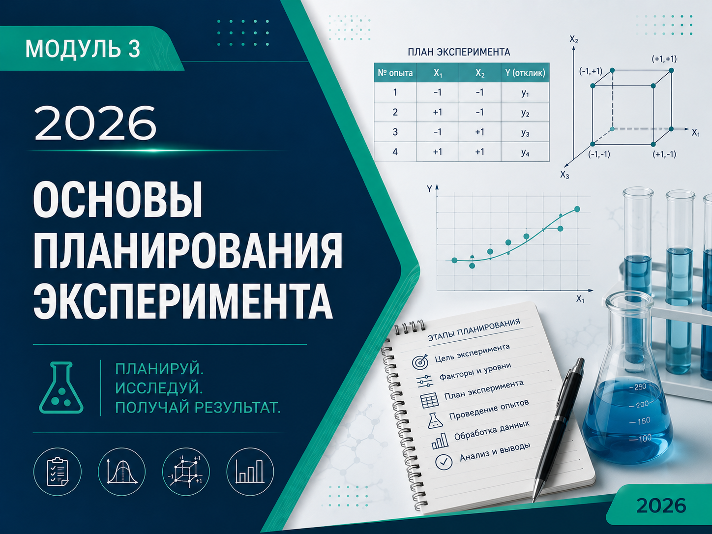 Модуль 3. 2026. Основы планирования эксперимента